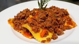 tortello di patate al ragù fiorentino